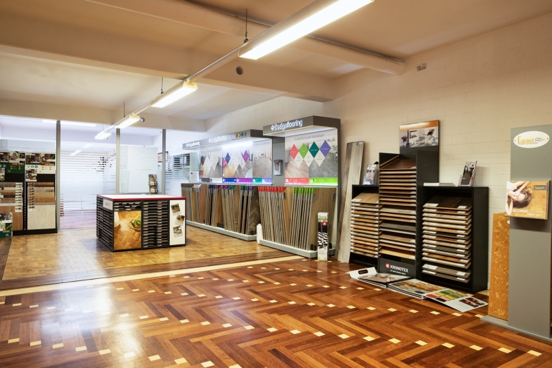 Unsere Ausstellung - Parkett und Dielenzentrum Waltersdorf