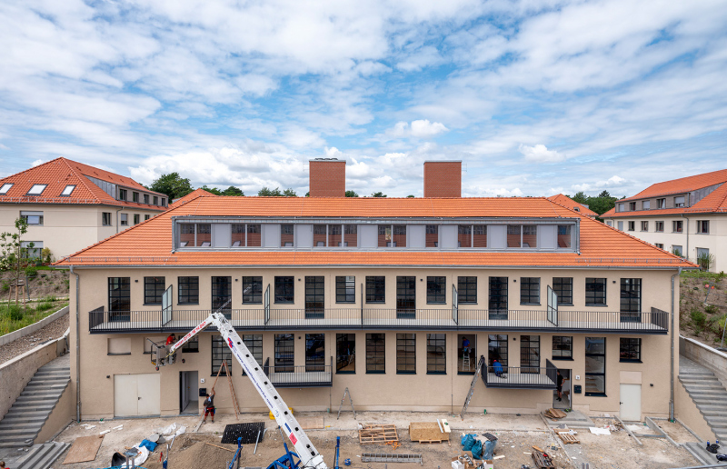 Baustelle Olympisches Dorf